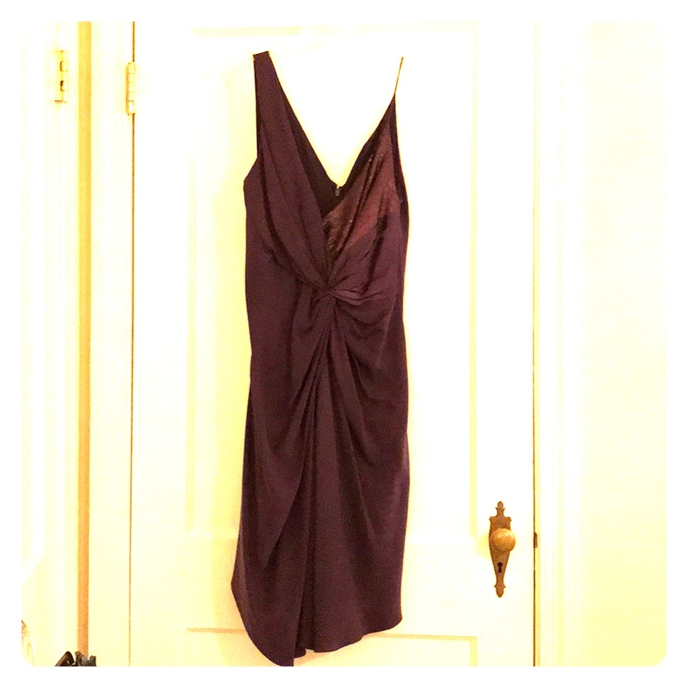 Nicole Miller Purple Dress